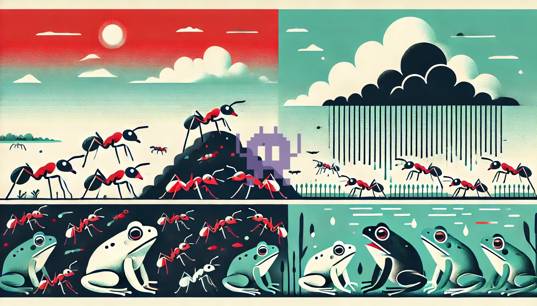 Señales de la naturaleza para predecir el clima. ¡Posta!