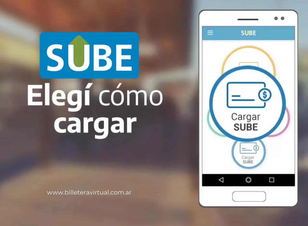 Diferentes formas de cargar tu sube sin sistema y con billeteras virtuales