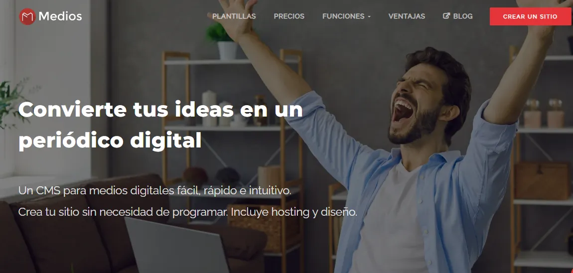 Medios pantalla principal