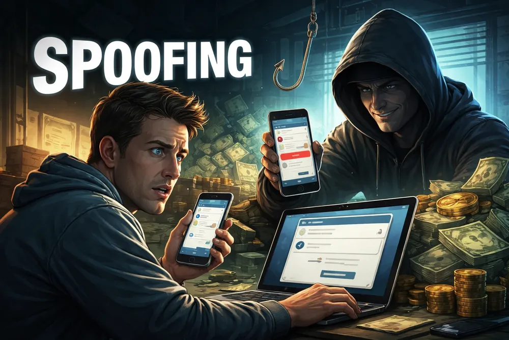 Spoofing Cibercrimen y engaño digital