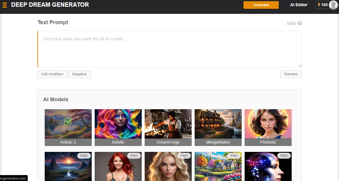 Deep Dream Generator