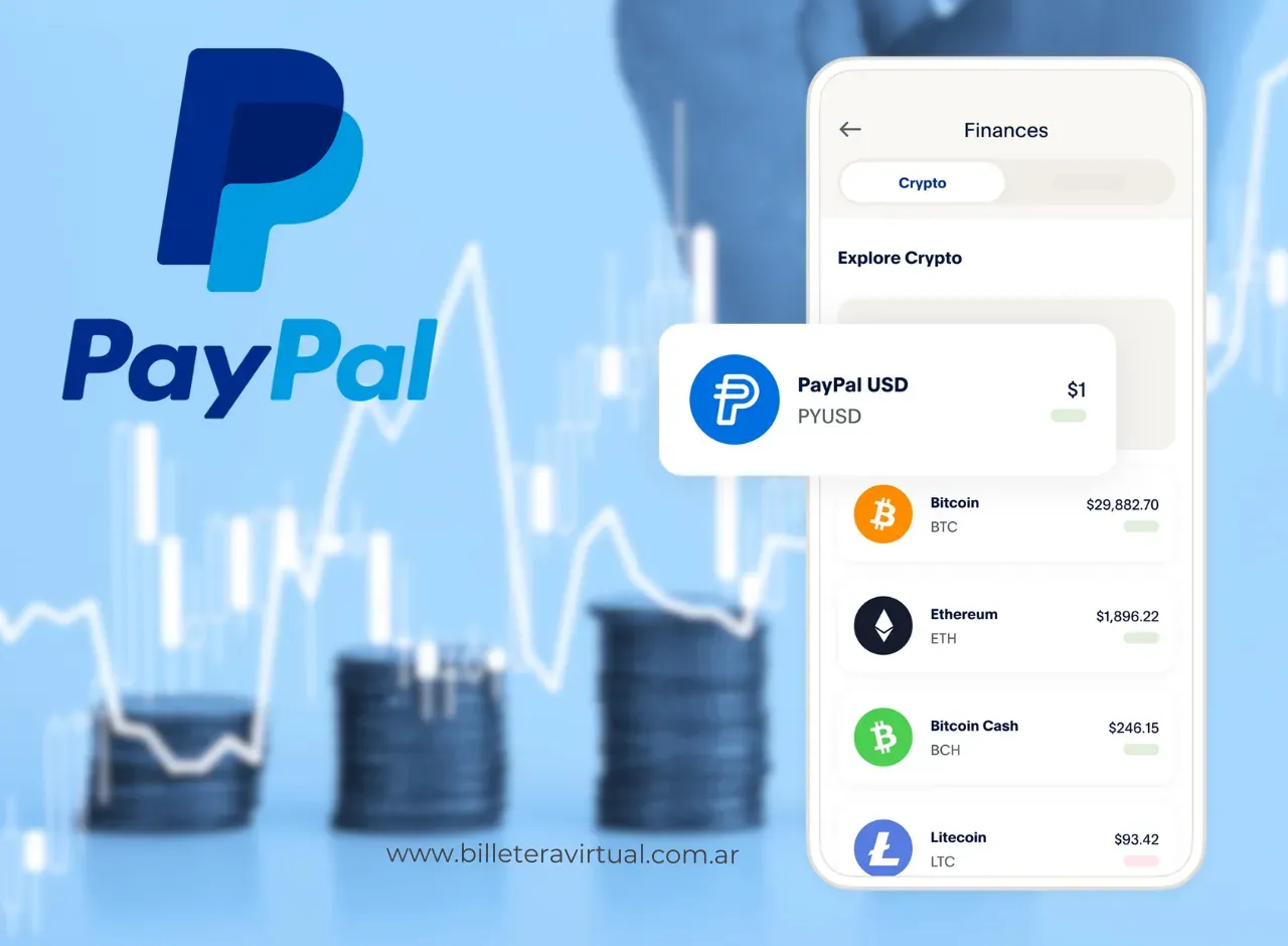 La criptomonedas en Dólares de PayPal