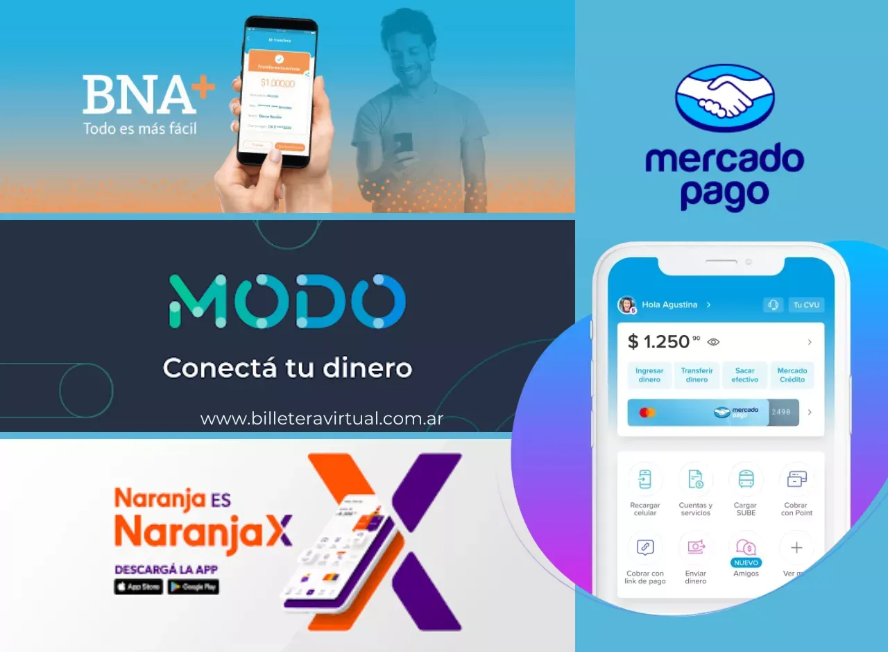 Billeteras Virtuales alternativas a Mercado Pago